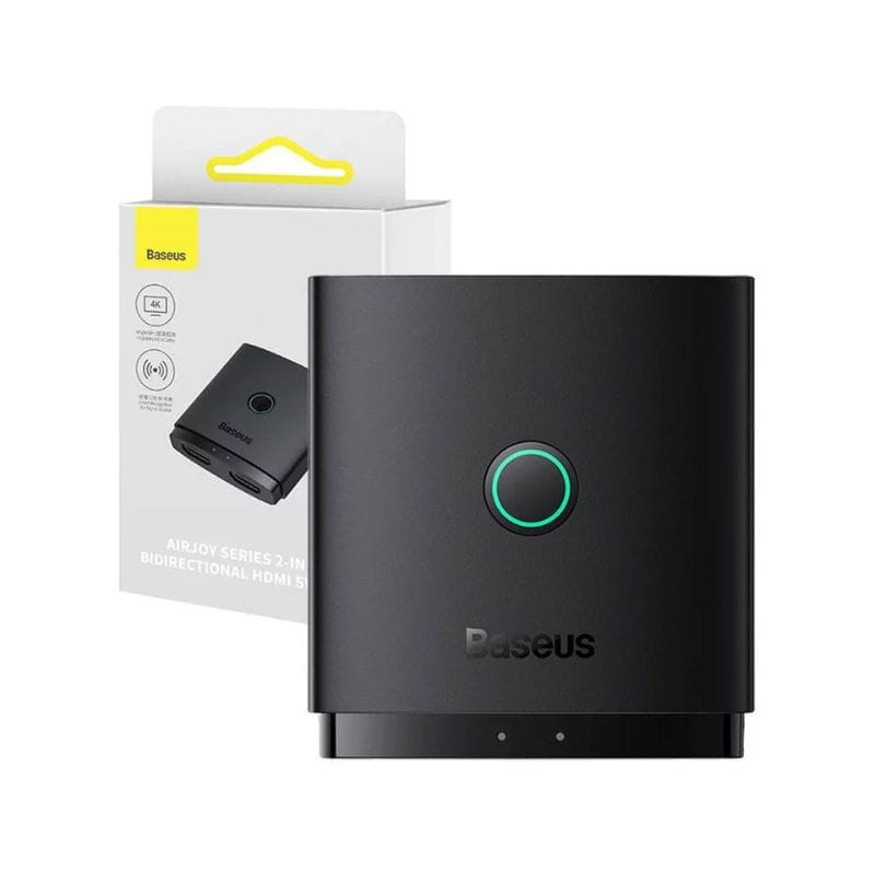 Baseus Cluster - Conmutador HDMI imagen con la caja