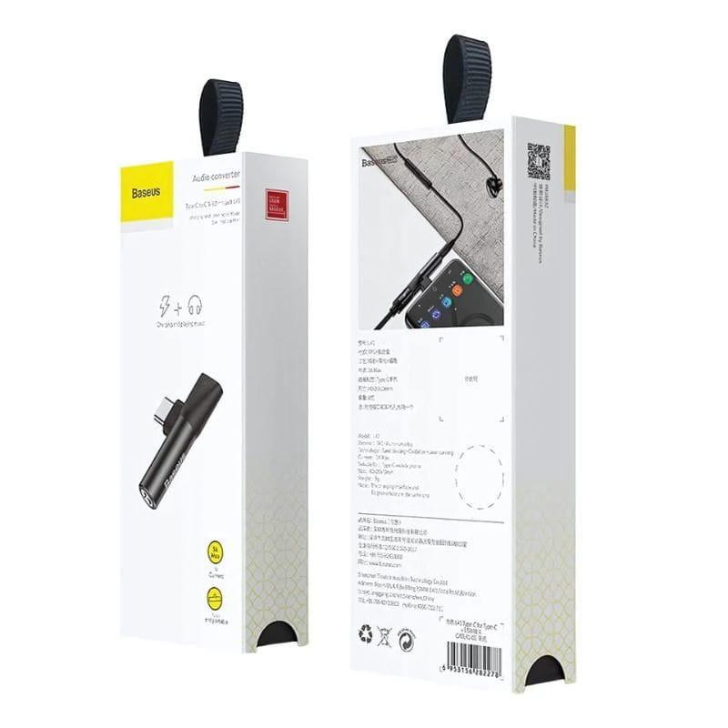 Baseus L41 - Adaptador de audio USB-C imagen de la caja