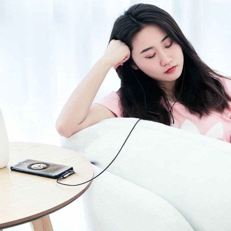 Baseus L41 - Adaptador de audio USB-C imagen real