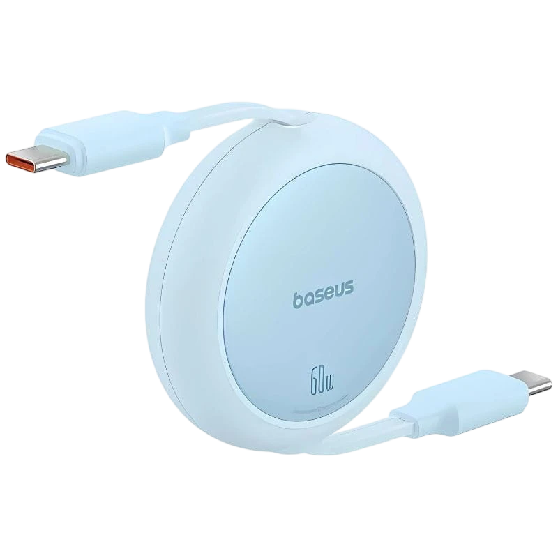 Baseus Free2Pull Azul - Cable Mini USB-C a USB-C