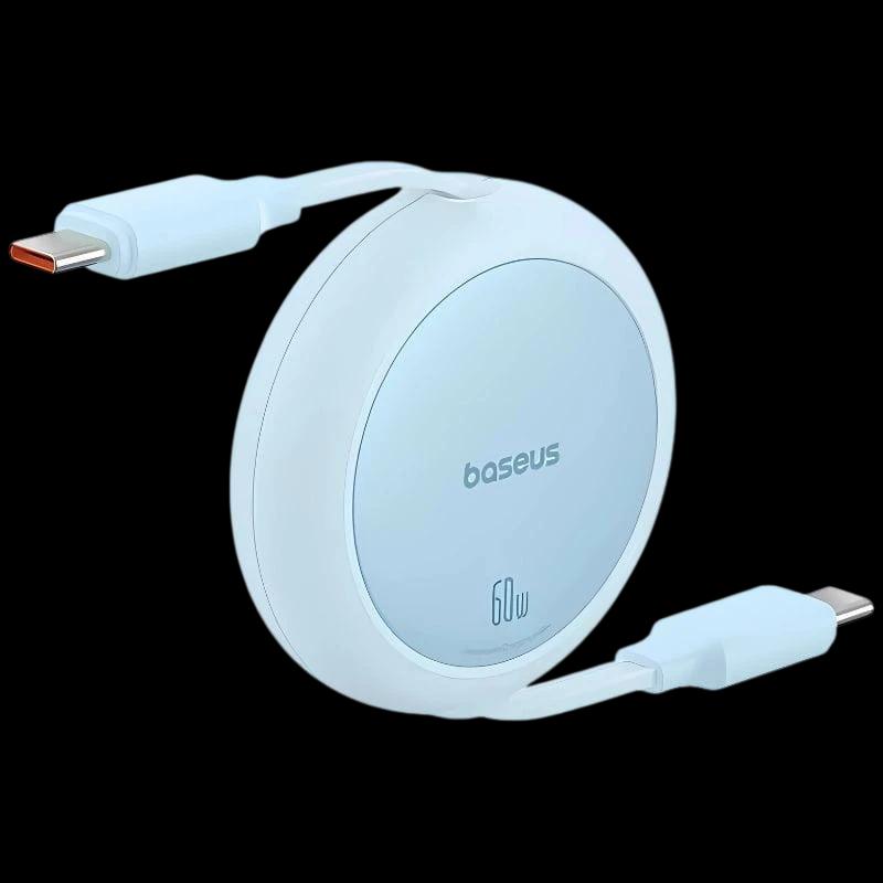 Baseus Free2Pull Azul - Cable Mini USB-C a USB-C