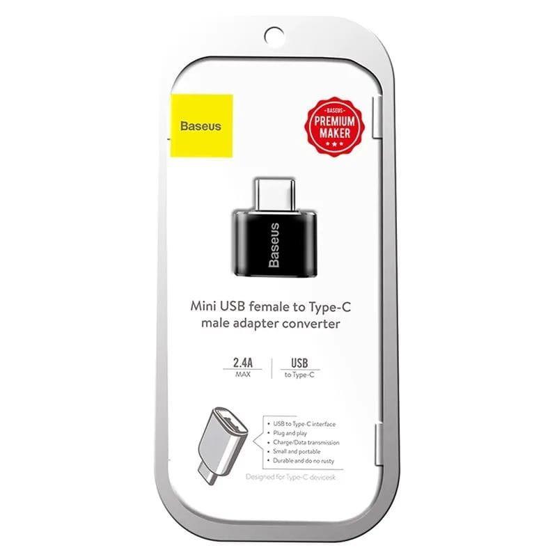 Baseus – Adaptateur USB vers USB-C dans la boîte
