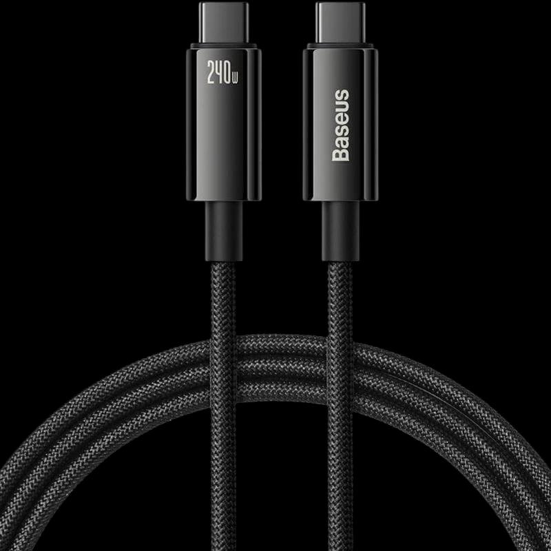 Baseus Tungsten Gold - Cable USB-C a USB-C 1m