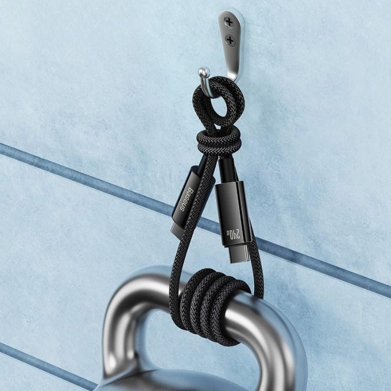 Baseus Tungsten Gold - Cable USB-C a USB-C resistente