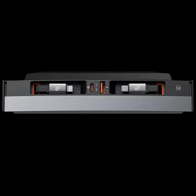 Baseus T-Space - Hub avec câbles USB-C à Lightning pour Tesla