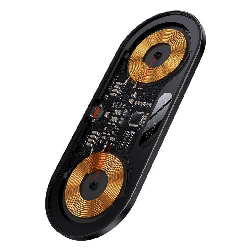 Chargeur sans fil Baseus Dual USB-C 20 W - image intérieure