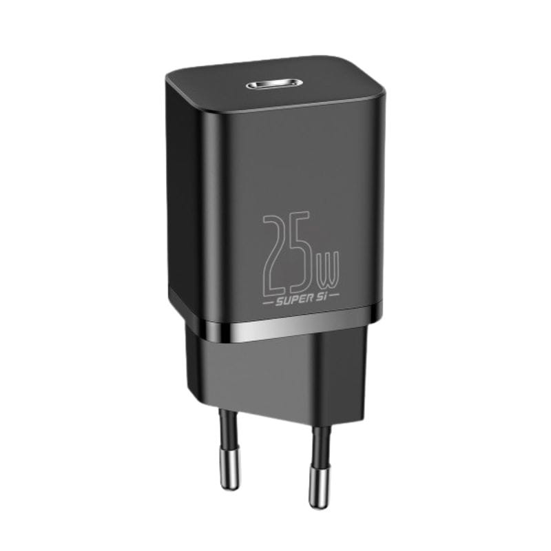 Baseus Super Si Quick Charger 1C 25W - Cargador de pared imagen lateral