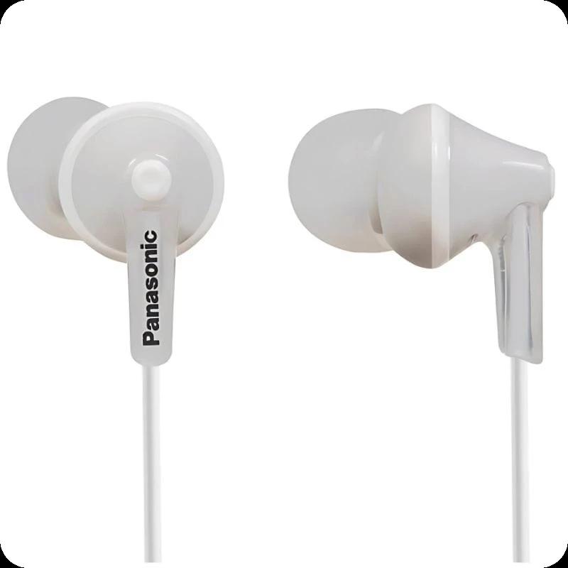 Panasonic RP-HJE125E-A OctaRib Branco - Auscultadores com fios