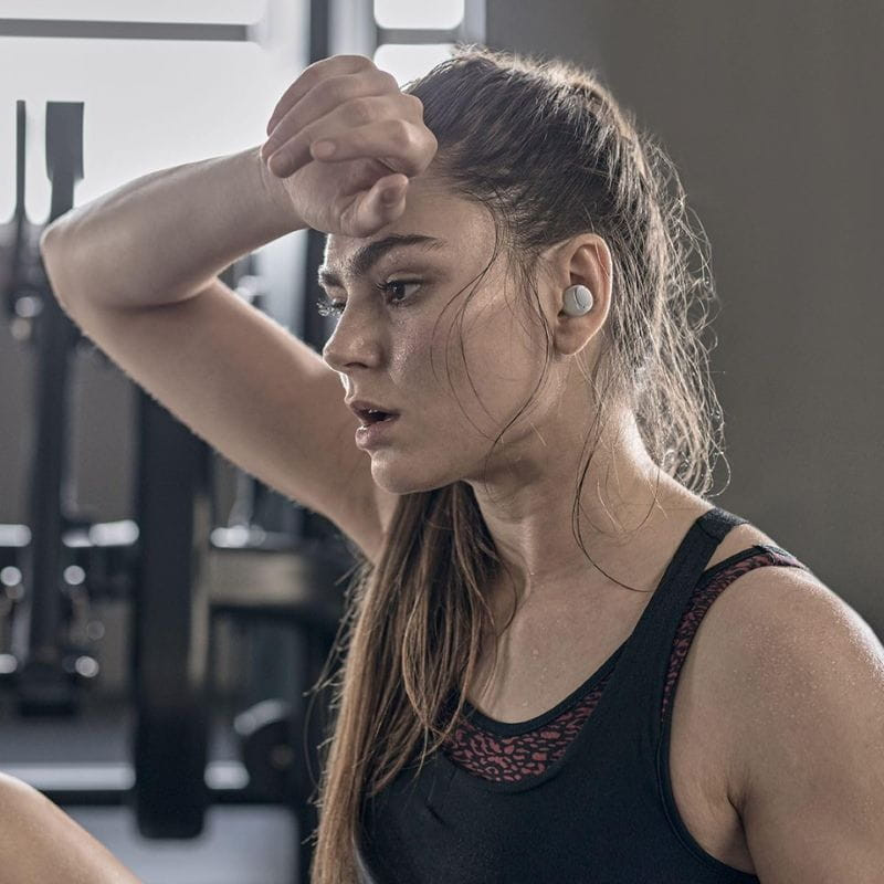 imagen real de los auriculares Panasonic RZ-S300W TWS Bluetooth Blanco - Auriculares inalámbricos