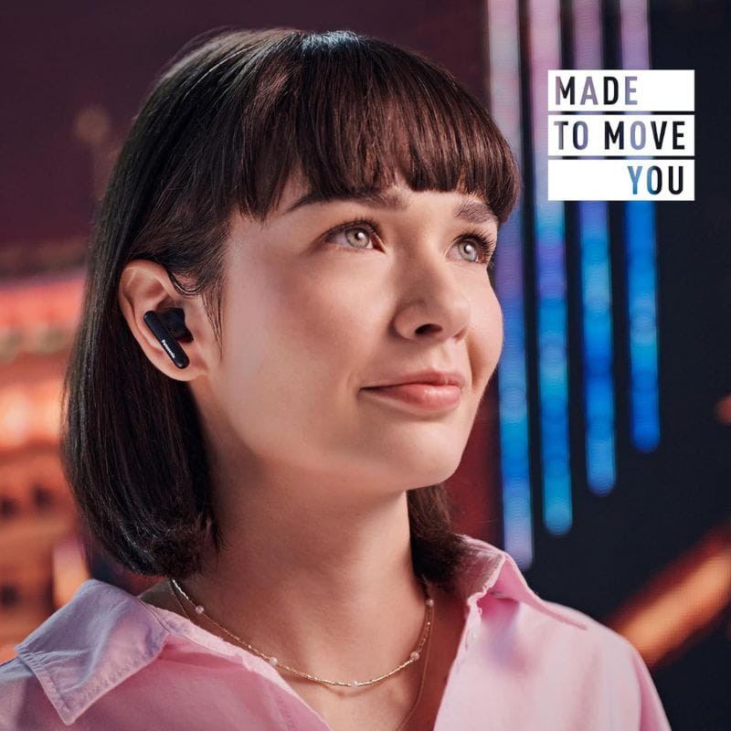 imagem real do Panasonic RZ-B110WDE-K Bluetooth Preto - Auriculares sem fios