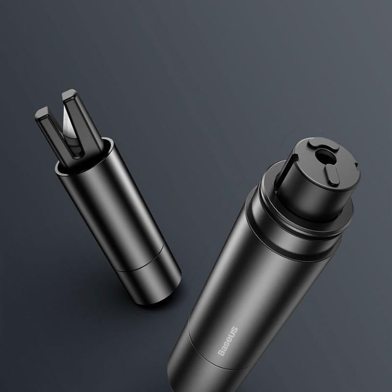 Baseus Sharp Tool - Martelo de segurança com lâmina imagem aberta