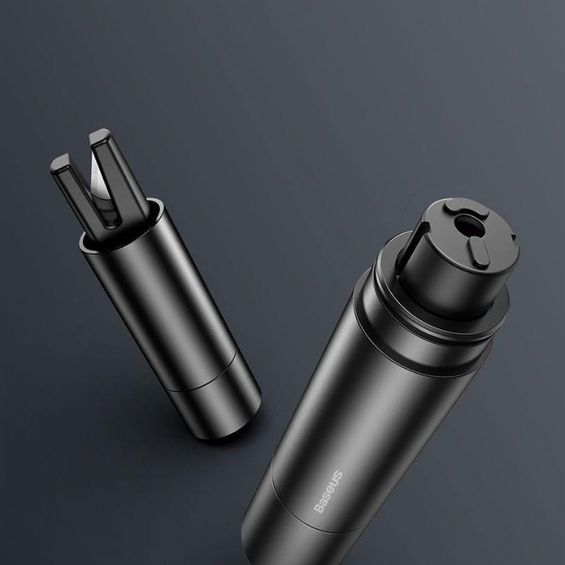 Baseus Sharp Tool - Martelo de segurança com lâmina imagem aberta