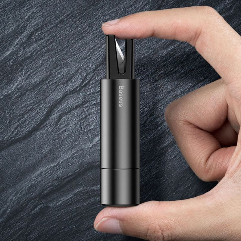 Baseus Sharp Tool - Martelo de segurança com lâmina de tamanho compacto