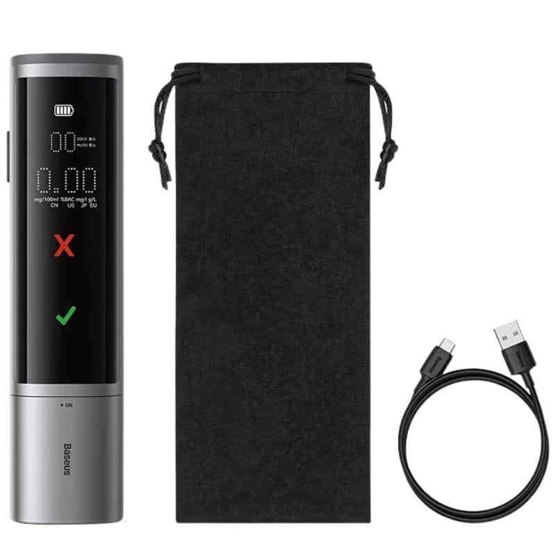 Baseus SafeJourney Pro - Alcoholímetro digital contenido de la caja