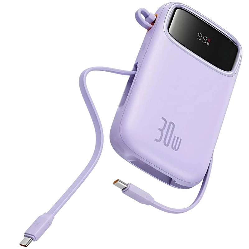 Baseus QPow 2 10000 mAh 30W - Power Bank Violet