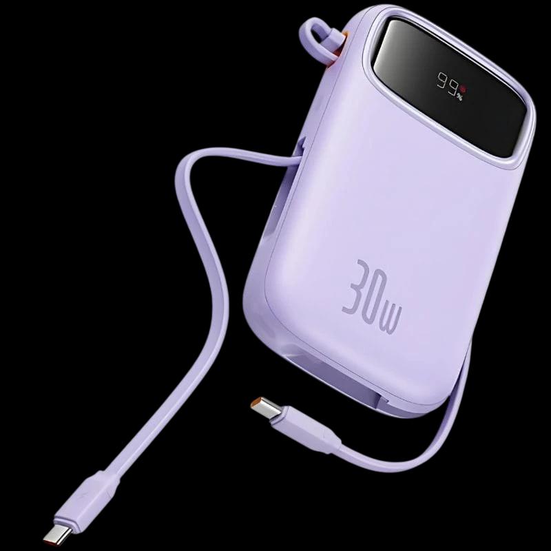 Baseus QPow 2 10000 mAh 30W - Power Bank Violeta