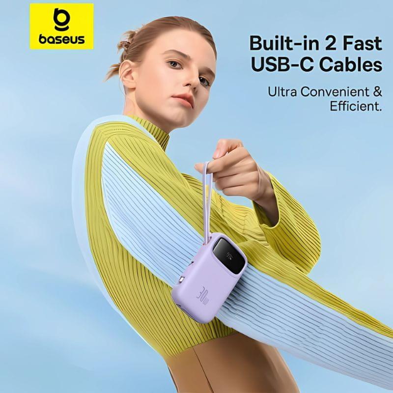 Baseus QPow 2 10000 mAh 30W - Power Bank 2 en 1