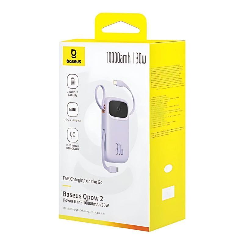 Baseus QPow 2 10000 mAh 30W - Power Bank imagen de la caja