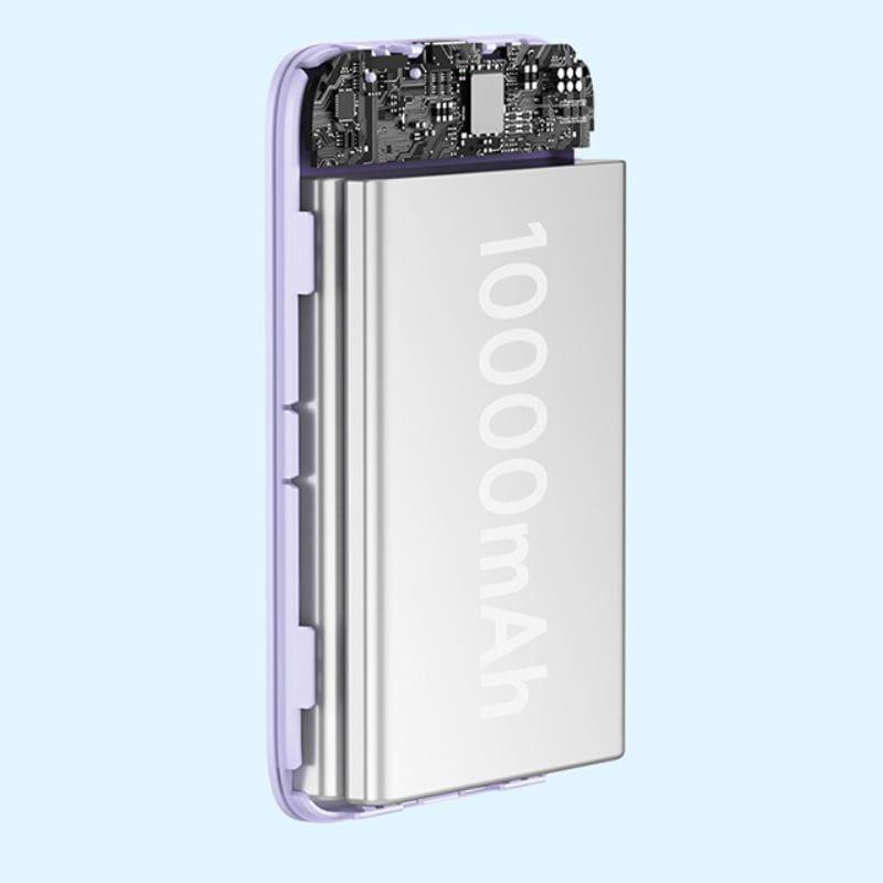 Baseus Mini 10000mAh 20W Violet - Powerbank compatible avec MagSafe image de la batterie