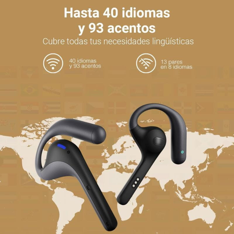 Chaleira eléctrica W4 Pro IA Preto 40 línguas