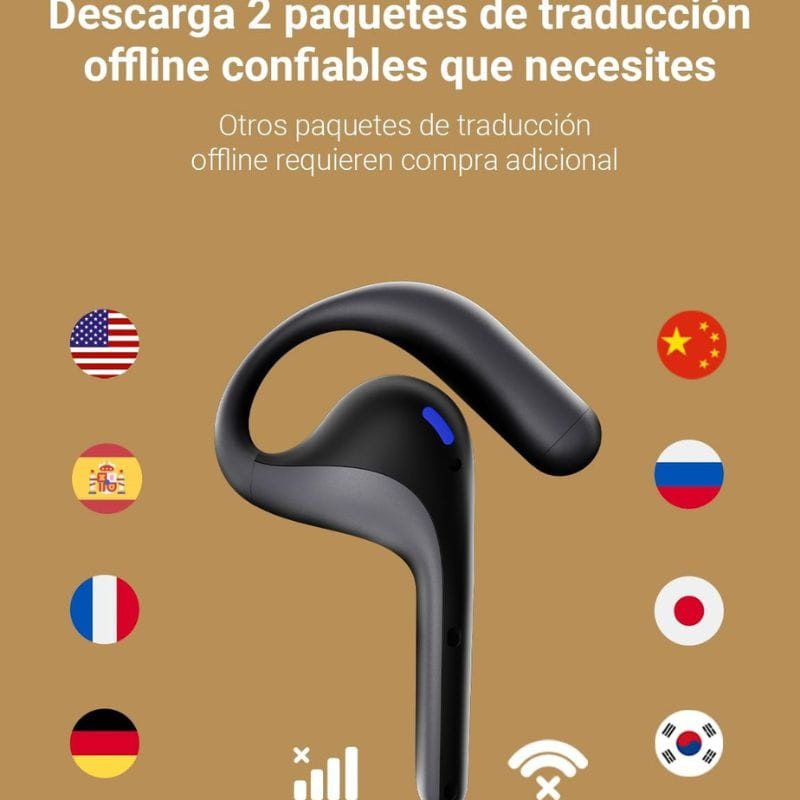 Timekettle W4 Pro IA Black tradução off-line