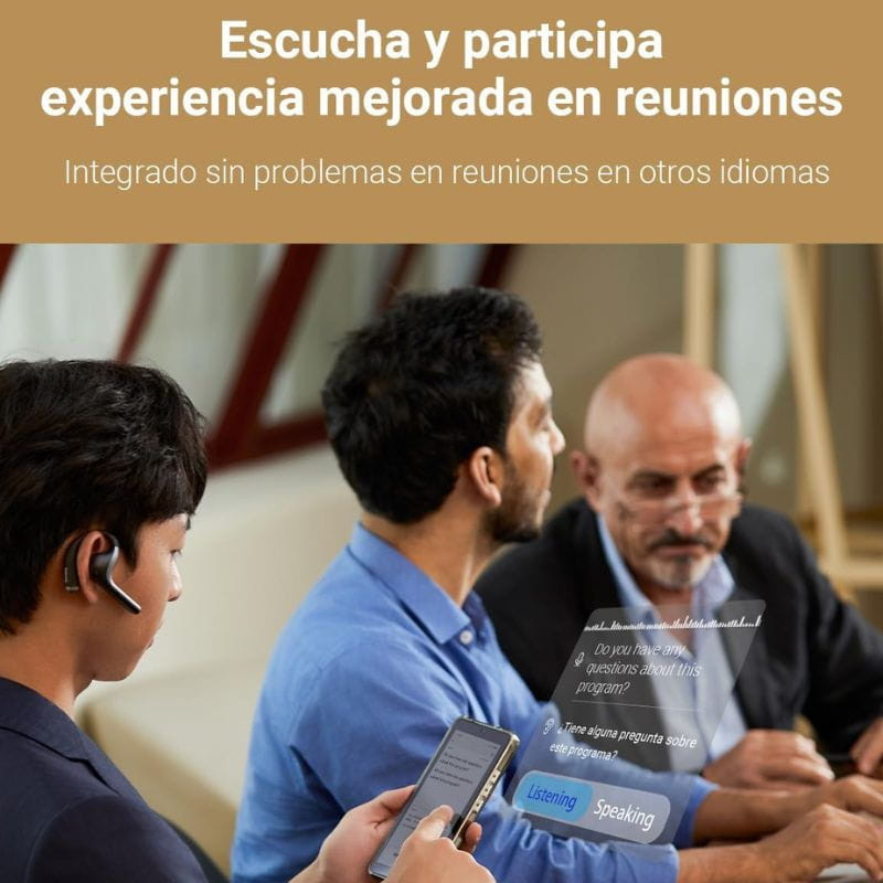 Timekettle W4 Pro IA Preto Experiência de reunião melhorada