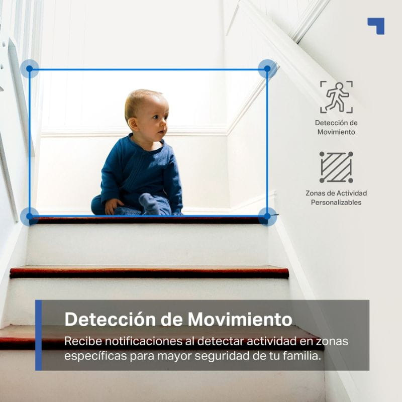 TP-Link Tapo C220 - Cámara de vigilancia Interior 2K. Detección de movimiento.