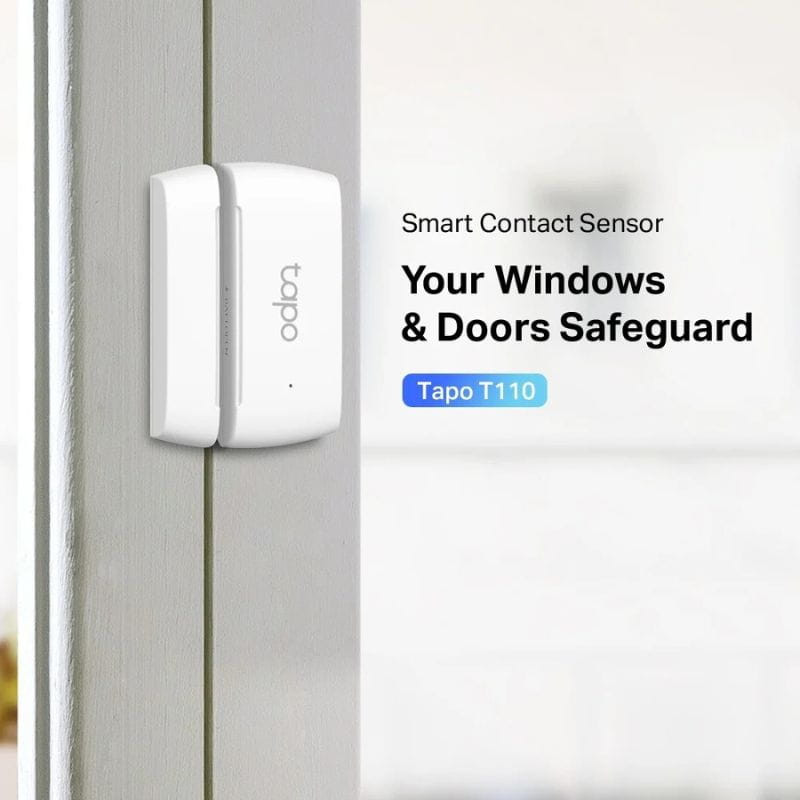 TP-Link Tapo T110 - Sensor inteligente para puertas y ventanas seguridad
