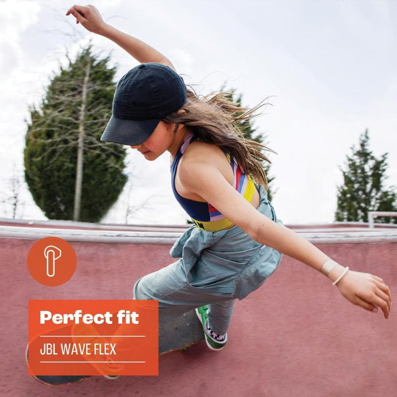 JBL Vibe Flex TWS Bluetooth Negro - Auriculares Inalámbricos imagen real