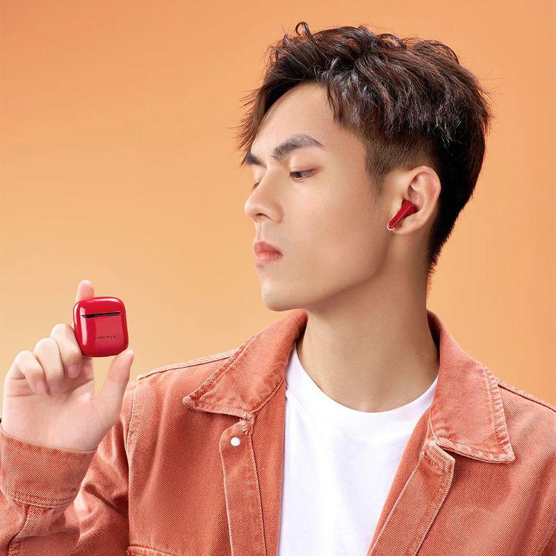 Pequeno Edifier GM3 Plus TWS Vermelho - Auriculares Bluetooth