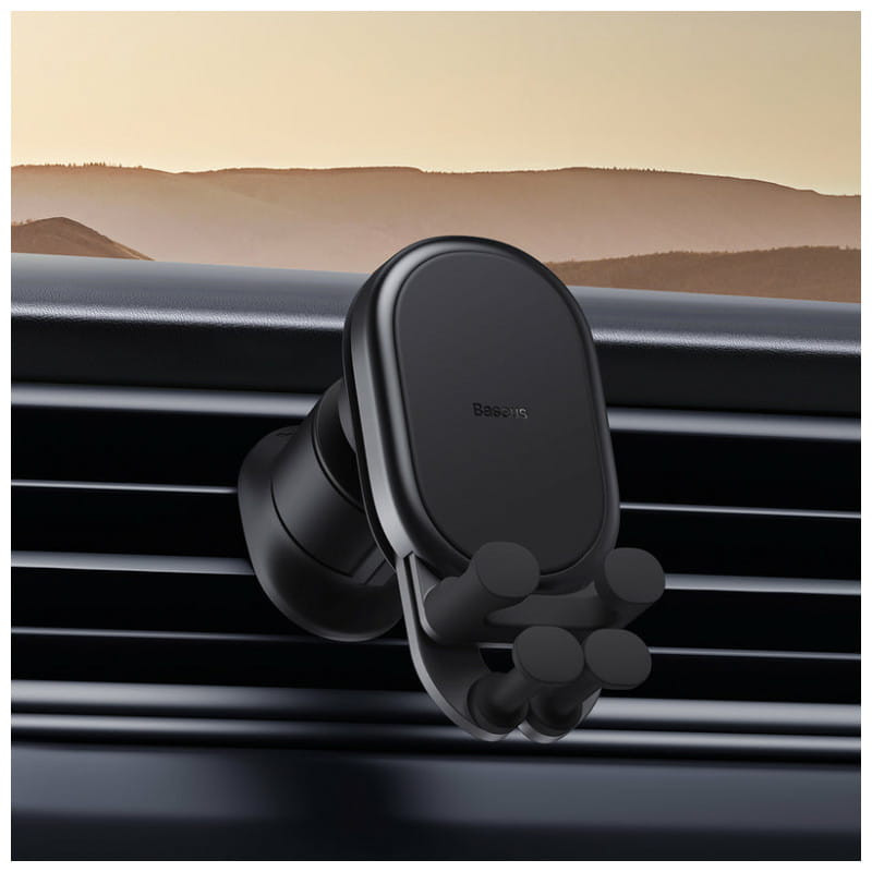 imagen real del Soporte Baseus Gravity Stable para Rejillas de Ventilación de Coche