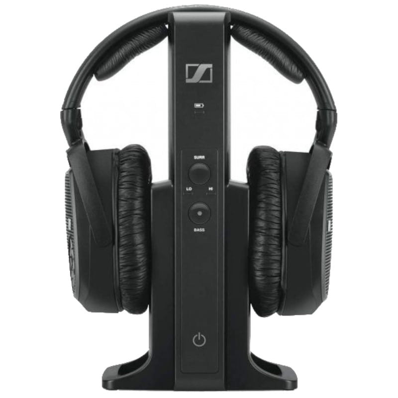 Parte frontal de Sennheiser RS175-U Transmisor Negro