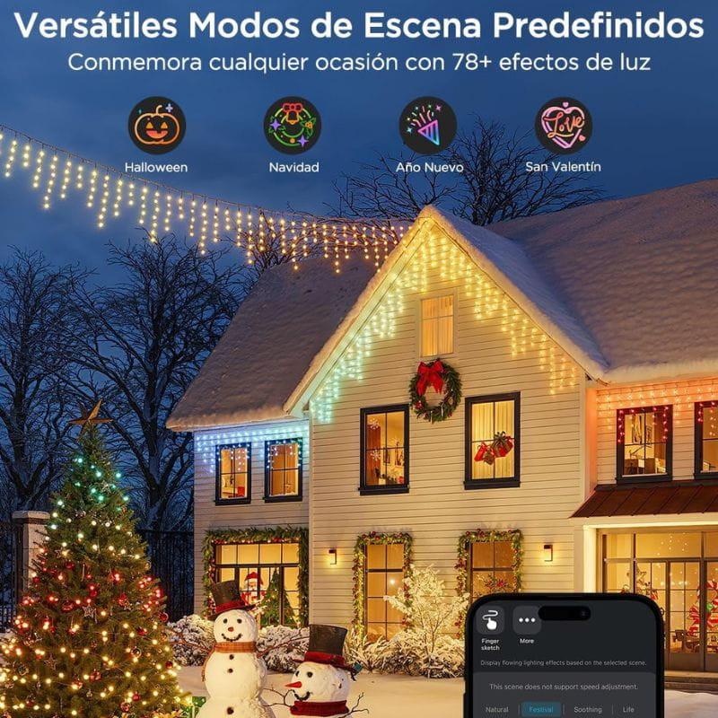 Govee H70D1 Icicle Lights - Éclairage LED avec effets prédéfinis