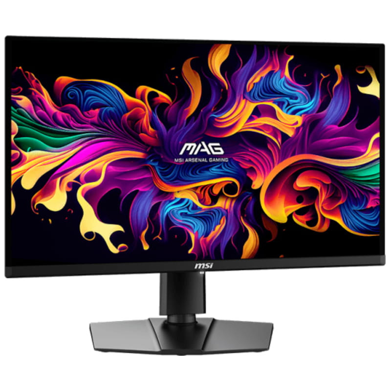 MSI MAG 271QPXDE E2 27 QHD QD-OLED 240 Hz Negro - Monitor Gaming Frontal lado derecho
