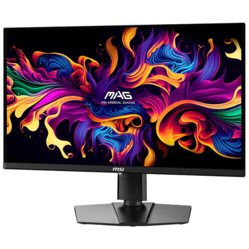 MSI MAG 271QPXDE E2 27 QHD QD-OLED 240 Hz Negro - Monitor Gaming Frontal lado izquierdo