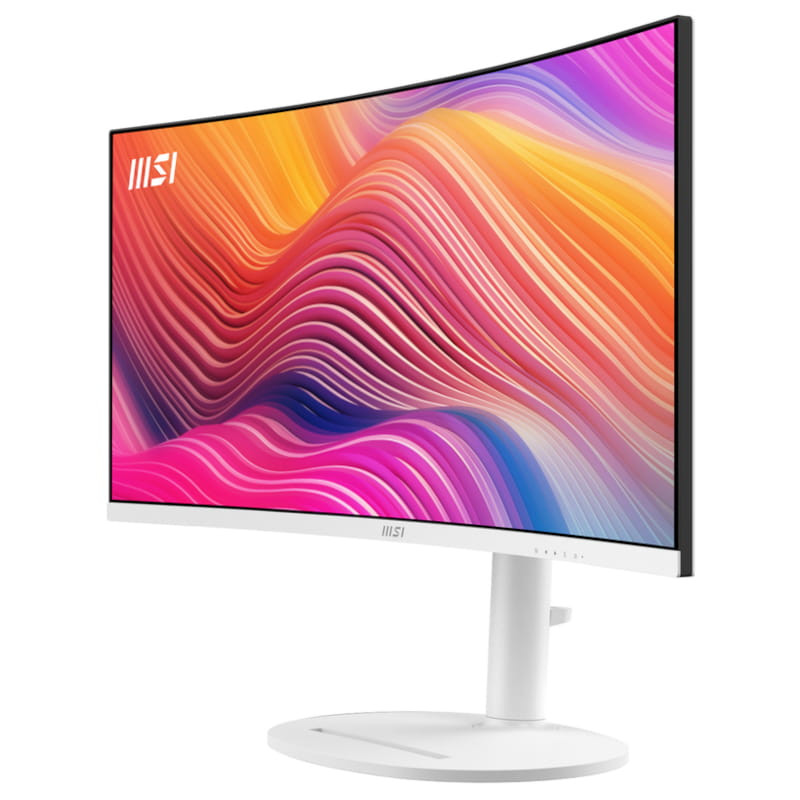 MSI Modern MD342CQPW 34 2K QHD VA Curvo UltraWide 120 Hz Freesync Premium Frontal lado izquierdo