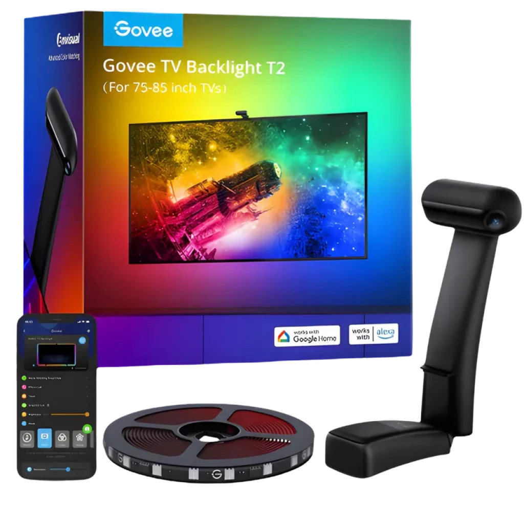 Govee H605C Backlight T2 RGBIC, Wifi, Bluetooth - Tira LED para TV