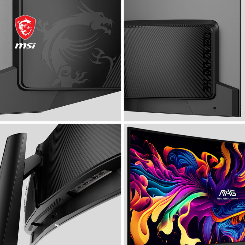 MSI MAG 341CQPDE 34 QD-OLED 2K QHD Curvo UltraWide 175 Hz Detalles del monitor