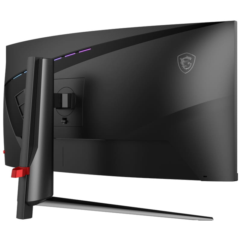 MSI MAG 345CQR 34 2K QHD UltraWide Curvo 180 Hz FreeSync Premium Trasera lado derecho