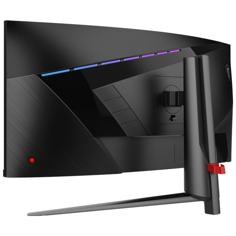 MSI MAG 345CQR 34 2K QHD UltraWide Curvo 180 Hz FreeSync Premium Trasera lado izquierdo