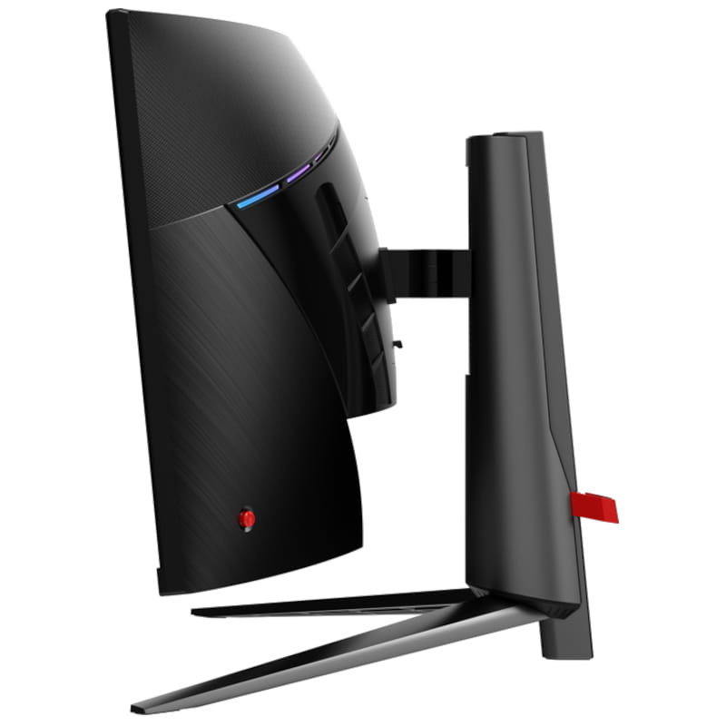 MSI MAG 345CQR 34 2K QHD UltraWide Curvo 180 Hz FreeSync Premium Lateral izquierdo