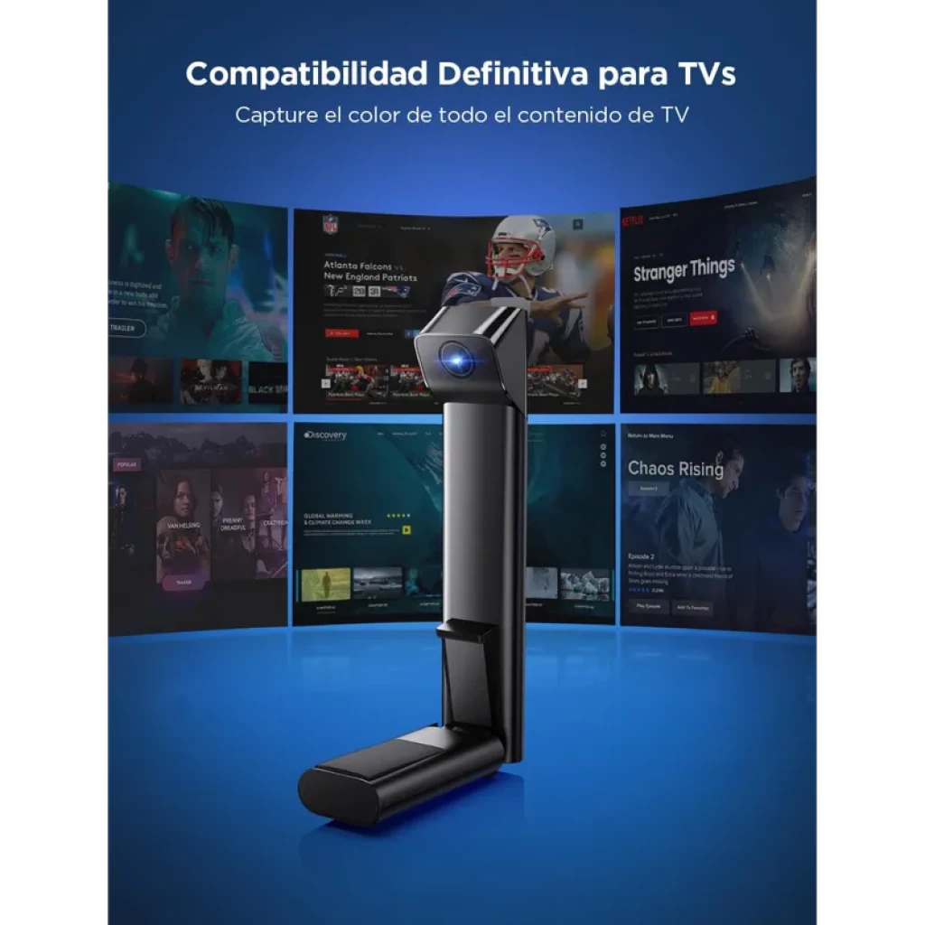 Govee H6099 Backlight 3 Lite RGBICW: barra y cámara para TV que capturan colores en pantalla, LED RGB dinámico, WiFi y Bluetooth, compatible con varios