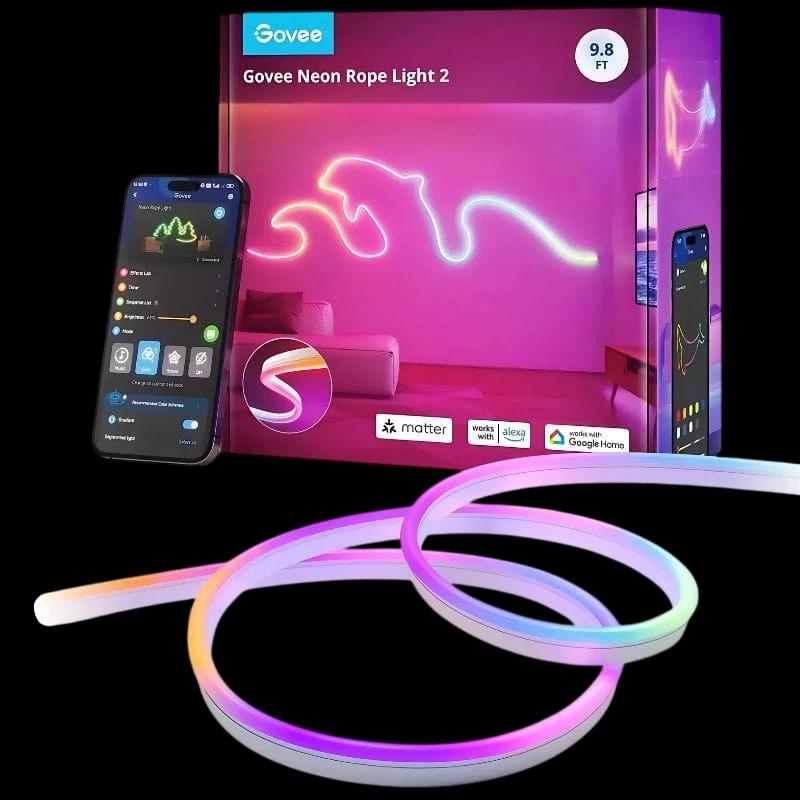 Govee Neon Rope Light 2 - Bande LED 3 mètres