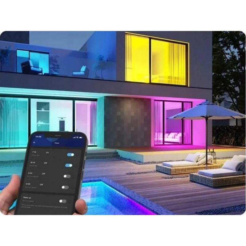 Govee H6004 RGB Wi‑Fi Bluetooth – Ampoule intelligente multicolore, contrôle via app, éclairage intérieur/extérieur, scènes lumineuses