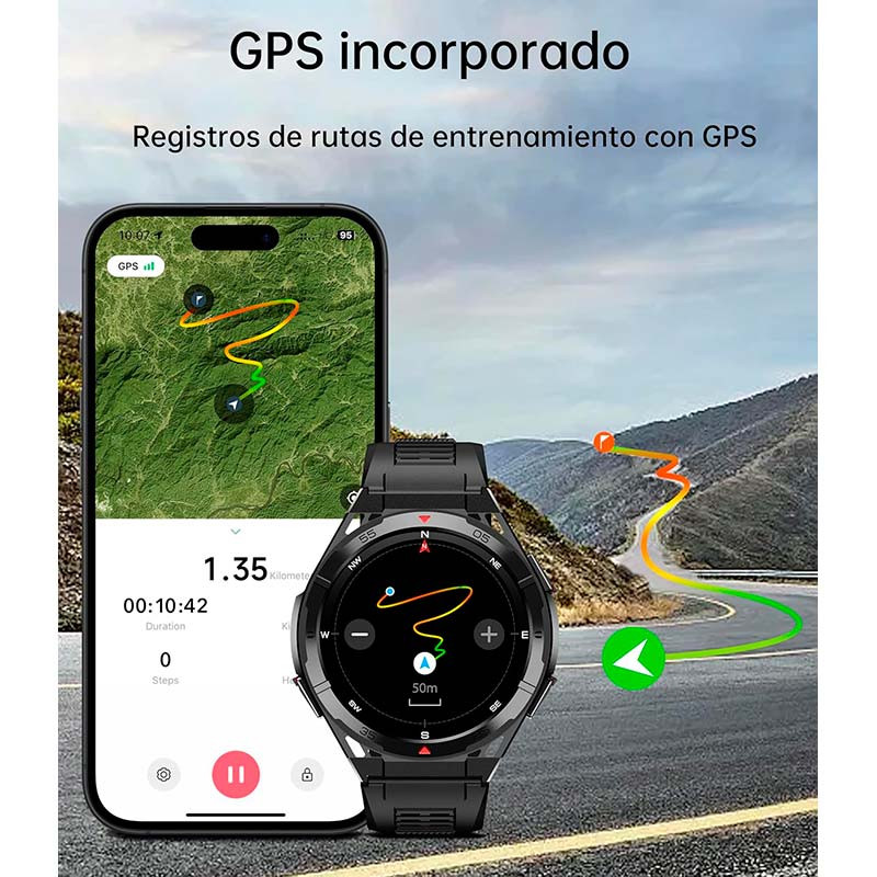Oukitel BT12 Negro - posicionamiento GPS