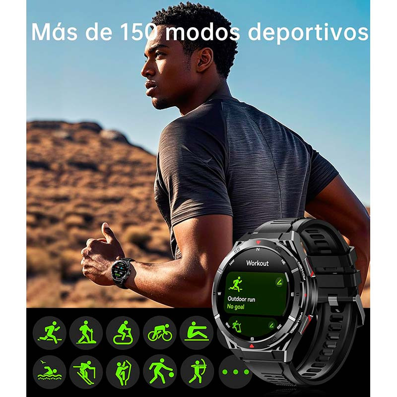 Oukitel BT12 Negro - 150+ modos deportivos