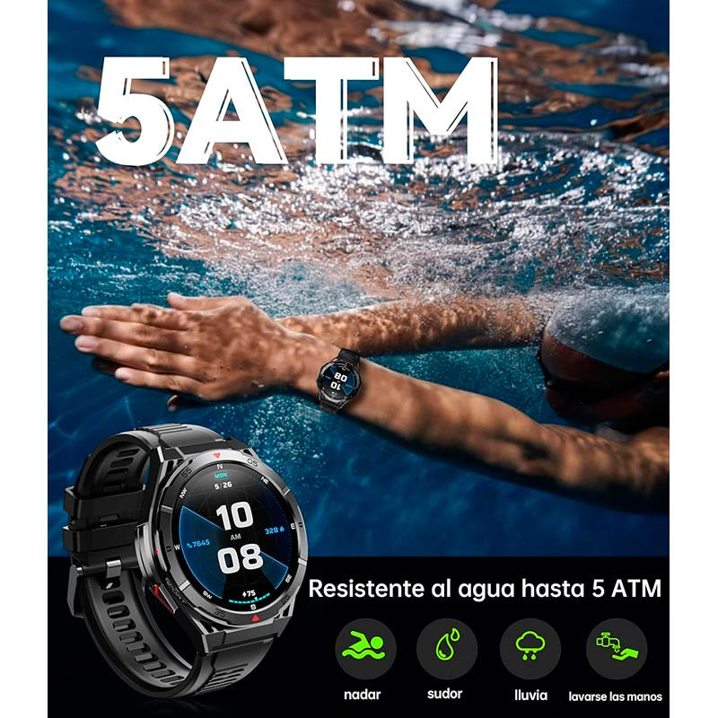 Oukitel BT12 Negro - resistencia al agua 5ATM