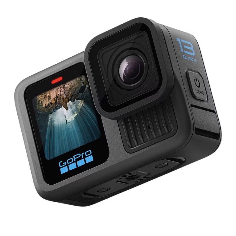 GoPro HERO13 Black 5,3K UHD 27,6 MP Negro (Versión global) - vista a 45 grados