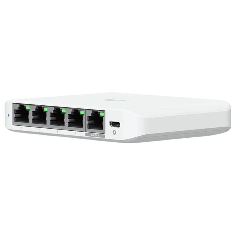 Ubiquiti UniFi Flex Mini 5 Puertos PoE+ - Switch gestionado
