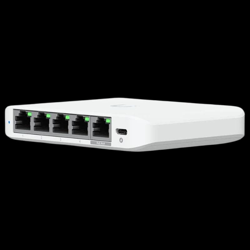 Ubiquiti UniFi Flex Mini 5 Puertos PoE+ - Switch gestionado